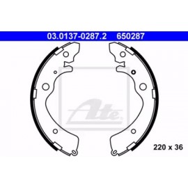 Stabdžių trinkelių komplektas (220x36mm) Honda CRV 2.0 97- ,HR-V 99-