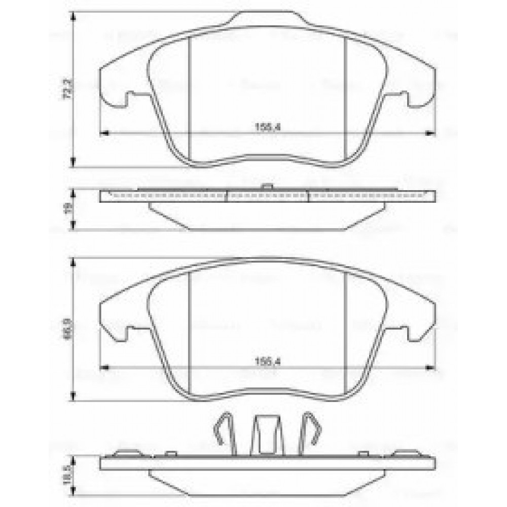 STABDŽIŲ TRINKELIŲ KOMPLEKTAS CITROEN PRIEKINĖ AŠIS C4 PICASSO 07-