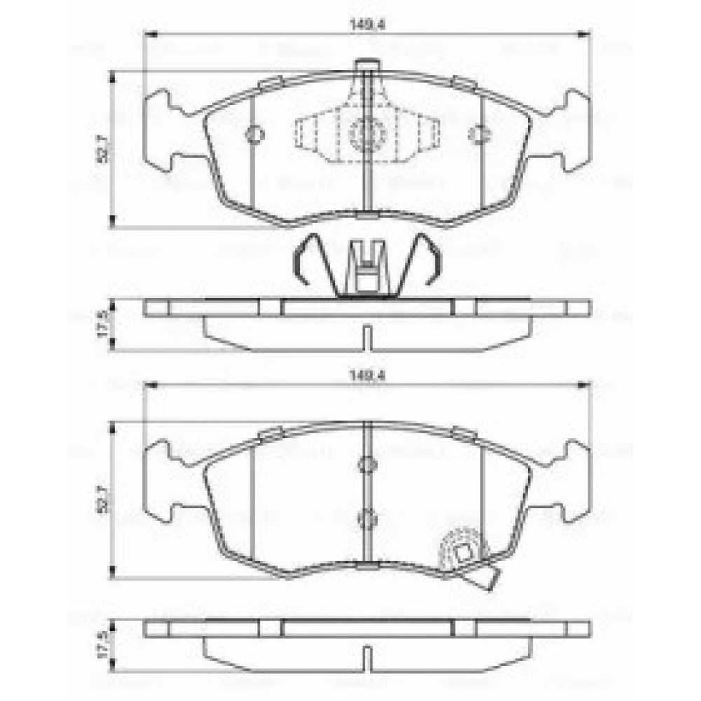 STABDŽIŲ TRINKELIŲ KOMPLEKTAS FIAT PRIEKINĖ AŠIS PANDA  0,9-1,2/1,3 D 12-