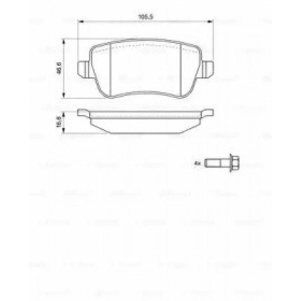 STABDŽIŲ TRINKELIŲ KOMPLEKTAS FIAT GALINĖ AŠIS CROMA 1,9-2,4 D 05-10