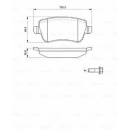 STABDŽIŲ TRINKELIŲ KOMPLEKTAS FIAT GALINĖ AŠIS CROMA 1,9-2,4 D 05-10