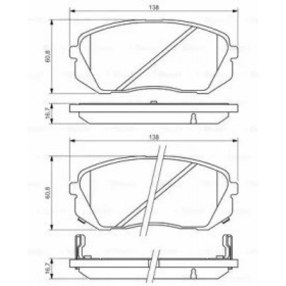 STABDŽIŲ TRINKELIŲ KOMPLEKTAS HYUNDAI PRIEKINĖ AŠIS I40/IX35 1,6-2,0 GDI 10-