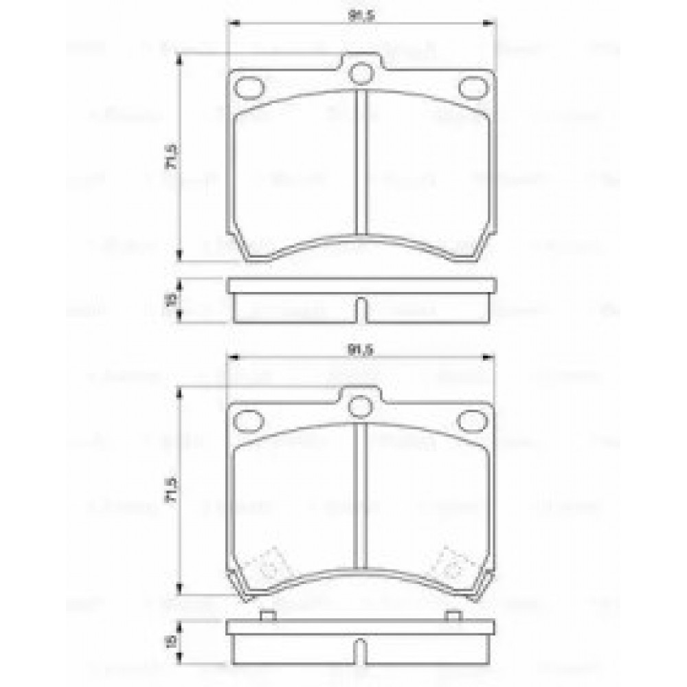 STABDŽIŲ TRINKELIŲ KOMPLEKTAS MAZDA PRIEKINĖ AŠIS MX-3