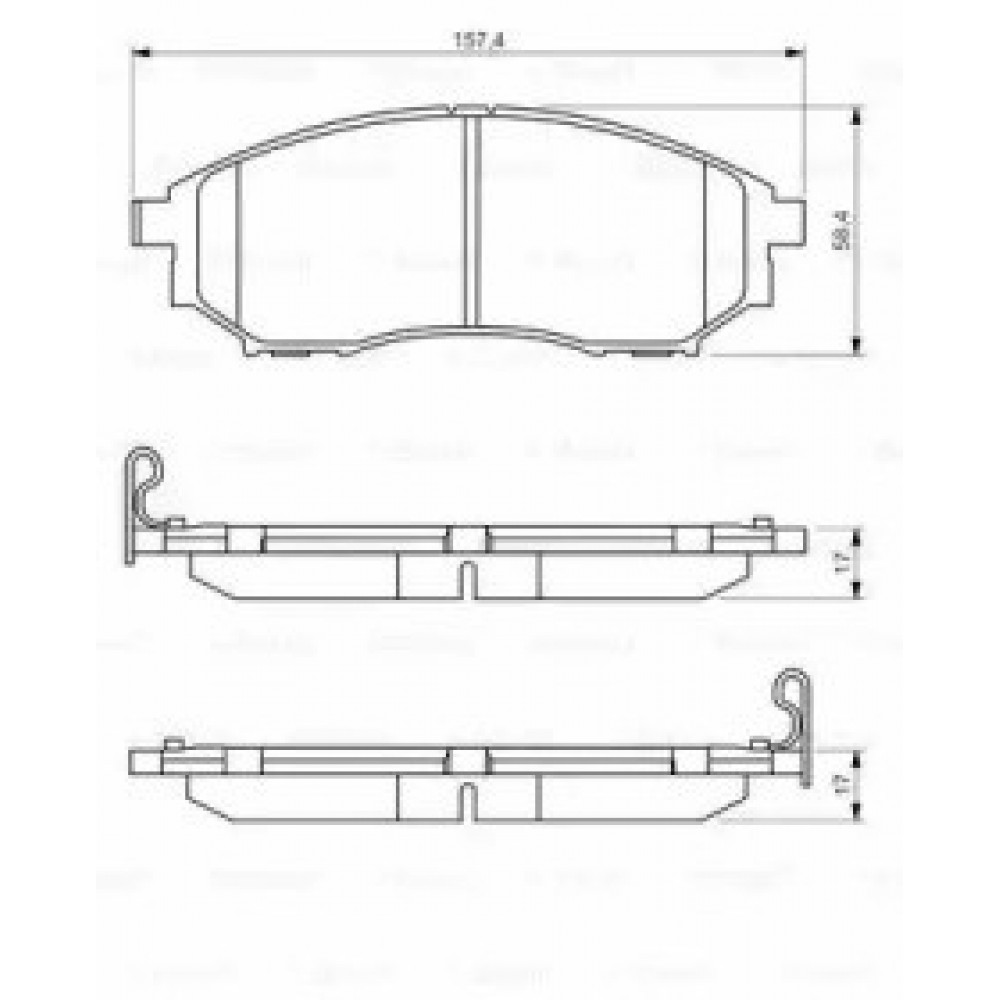 STABDŽIŲ TRINKELIŲ KOMPLEKTAS NISSAN PRIEKINĖ AŠIS NAVARA/PATHFINDER05-/MURANO