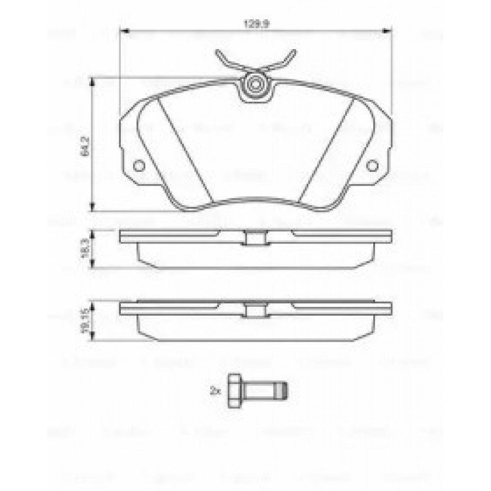 STABDŽIŲ TRINKELIŲ KOMPLEKTAS OPEL PRIEKINĖ AŠIS OMEGA A/B