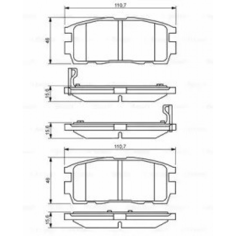 STABDŽIŲ TRINKELIŲ KOMPLEKTAS OPEL ANTARA 06- GALAS