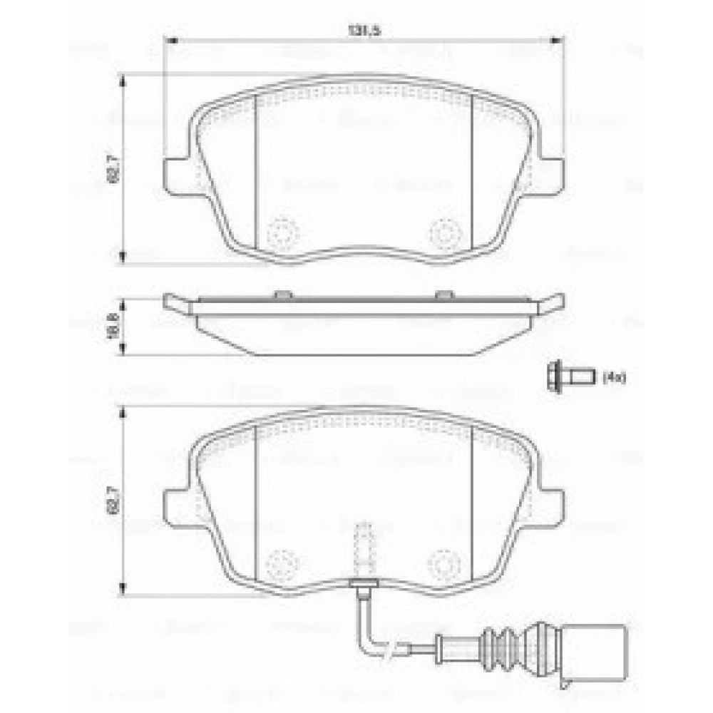 STABDŽIŲ TRINKELIŲ KOMPLEKTAS SEAT PRIEKINĖ AŠIS IBIA 02-  CUJNIKIEM