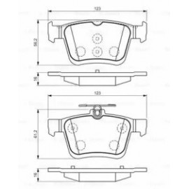 STABDŽIŲ TRINKELIŲ KOMPLEKTAS VW GALINĖ AŠIS GOLF/TOURAN 12-