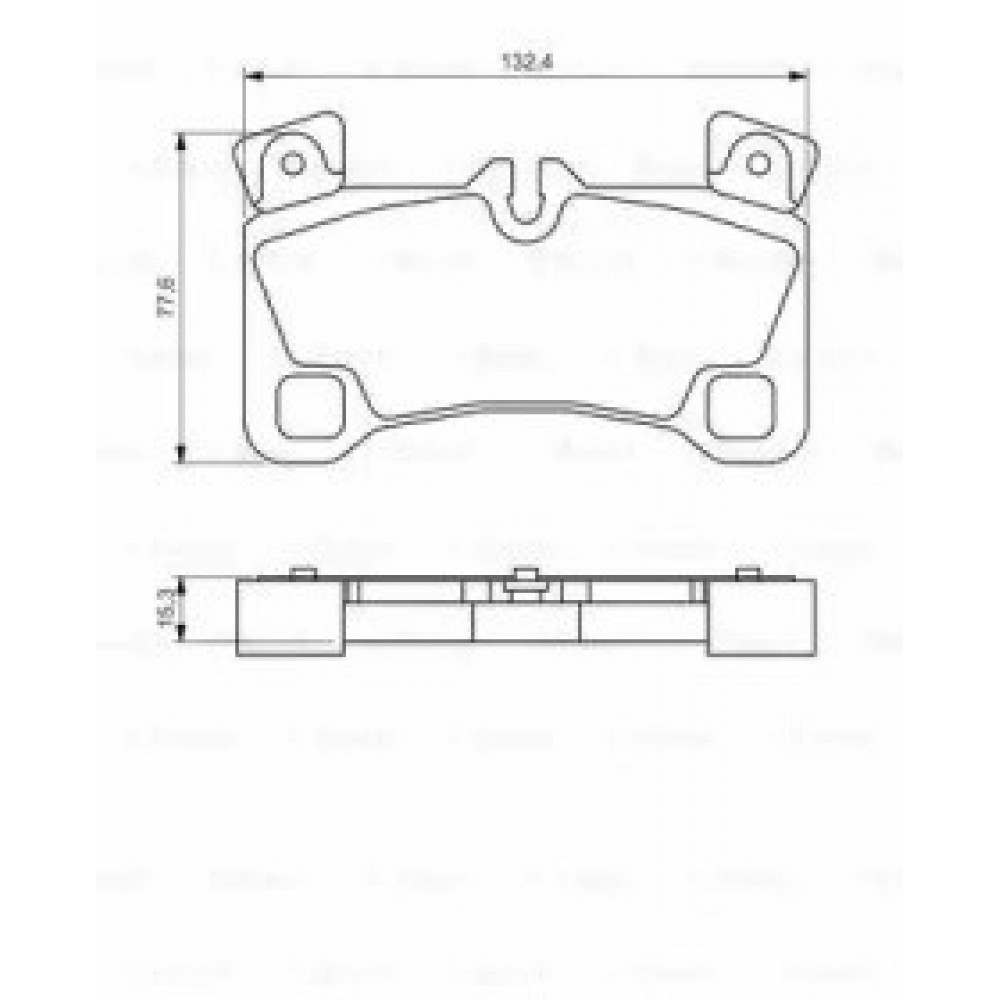 STABDŽIŲ TRINKELIŲ KOMPLEKTAS VW GALINĖ AŠIS TOUAREG 02-/Q7/CAYENNE