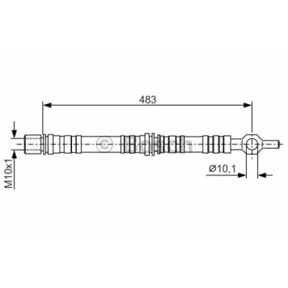 STABDŽIŲ ŠLANGELĖ BMW GALINĖ AŠIS E30/E36/E46/E28/E34/E36 68-05