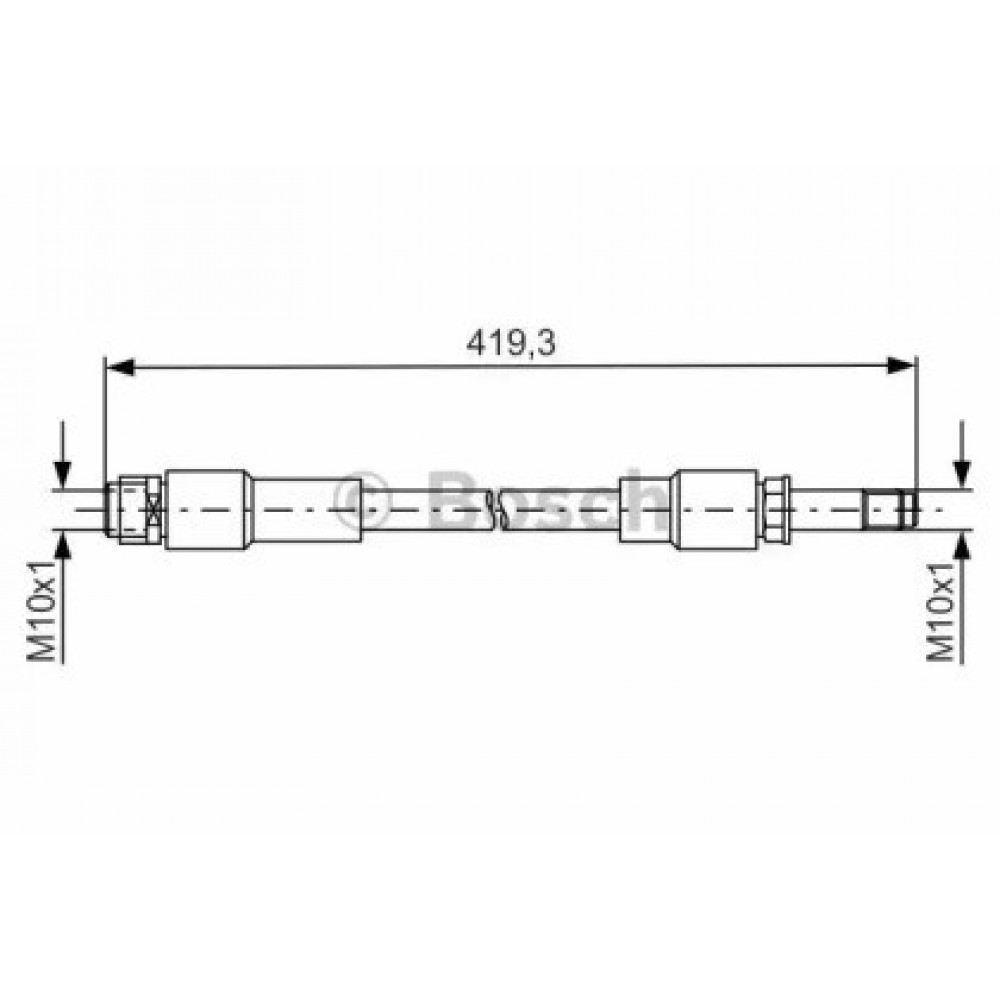 STABDŽIŲ ŠLANGELĖ DB GALINĖ AŠIS C117/W176/W246/X156 11- /