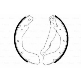 STABDŽIŲ TRINKELIŲ KOMPLEKTAS/BŪGNAI OPEL ASTRA F/CORSA A/B/TIGRA 200X29