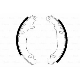 STABDŽIŲ TRINKELIŲ KOMPLEKTAS/BŪGNAI RENAULT CLIO/RAPID/TWINGO 90-07