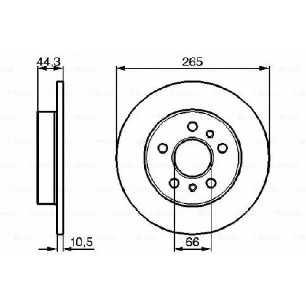 STABDŽIŲ DISKAS RENAULT GALINĖ AŠIS LAGUNA