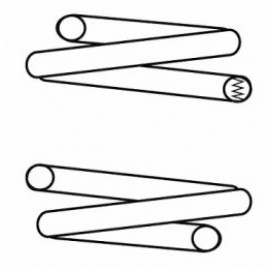 SPYRUOKLĖ  PEUGEOT PRIEKINĖ AŠIS 407 1,6HDI 2,0B 04-