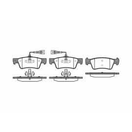 Stabdžių trinkelių rinkinys VW TOUAREG 2.5D-6.0 10.02-05.10