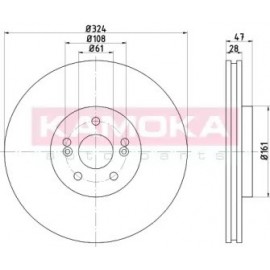 STABDŽIŲ DISKAS RENAULT VEL SATIS (BJ0_) 2.0 16V Turbo (BJ0K)