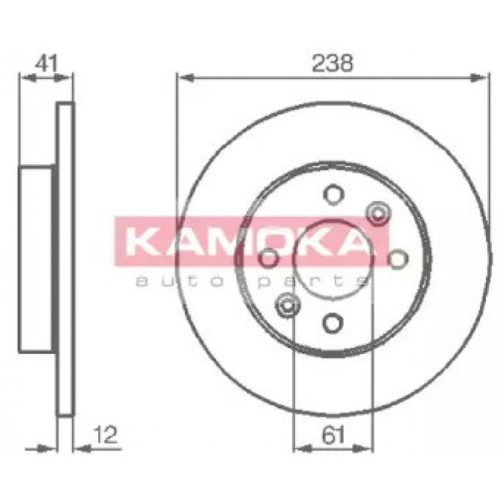 STABDŽIŲ DISKAS RENAULT TWINGO (C06_) 05/96- CLIO I (B/C57_, 5/357_) 05/90-09/98 CLIO II (BB0/1/2_, CB0/1/2_) 09/98- 19 II (B/C53_) 01/92-12/95 MEGANE I (BA0/1_) 01/96-