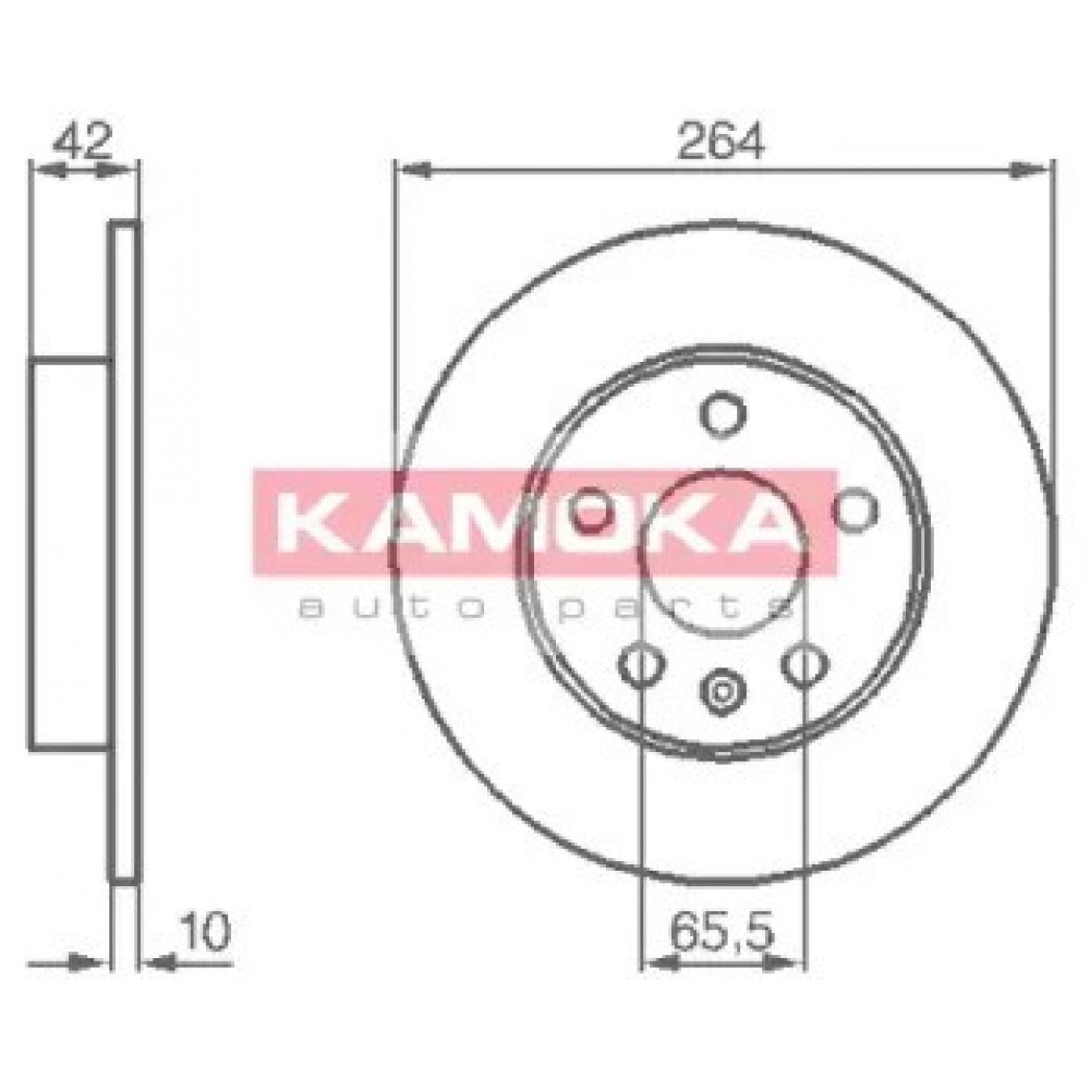 STABDŽIŲ DISKAS OPEL ASTRA G 1.8-2.0 98- ,Zafira 1.6-2.2 98- ,Opel Astra H 04-