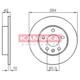 STABDŽIŲ DISKAS OPEL ASTRA G 1.8-2.0 98- ,Zafira 1.6-2.2 98- ,Opel Astra H 04-