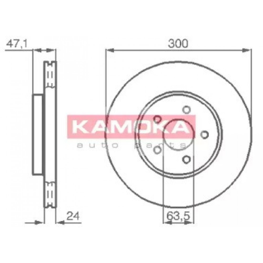 STABDŽIŲ DISKAS FORD MONDEO III Kombi (BWY) 11/00- MONDEO III (B5Y) 11/00-