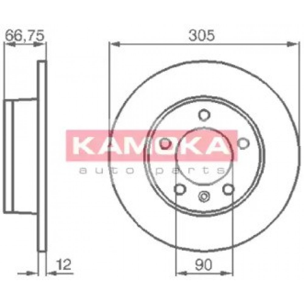 STABDŽIŲ DISKAS OPEL MOVANO 98-10