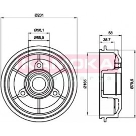 STABDŽIŲ BŪGNAS PEUGEOT 106 I (1A, 1C) 09/91-04/96 - CITROEN AX (ZA-_) 07/86-12/98 - PEUGEOT 106 II (1) 05/96-