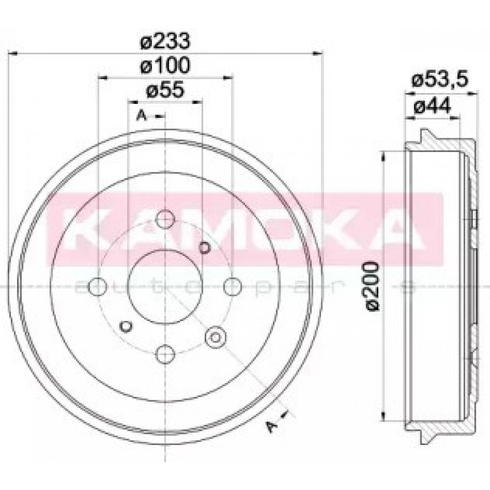STABDŽIŲ BŪGNAS TOYOTA AYGO 05- ,Peugeot 107 05-