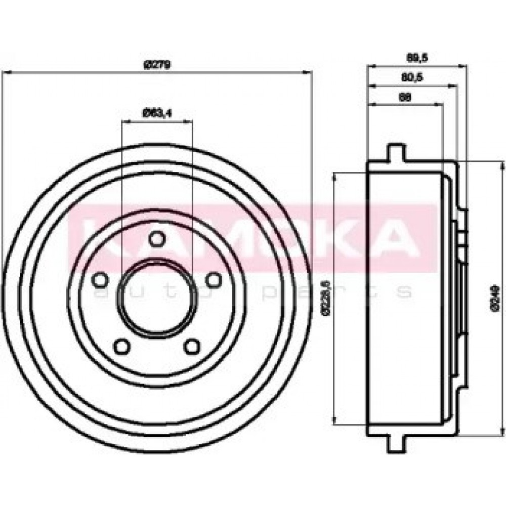 STABDŽIŲ BŪGNAS FORD TRANSIT CONNECT 09/02- TOURNEO CONNECT 09/02-