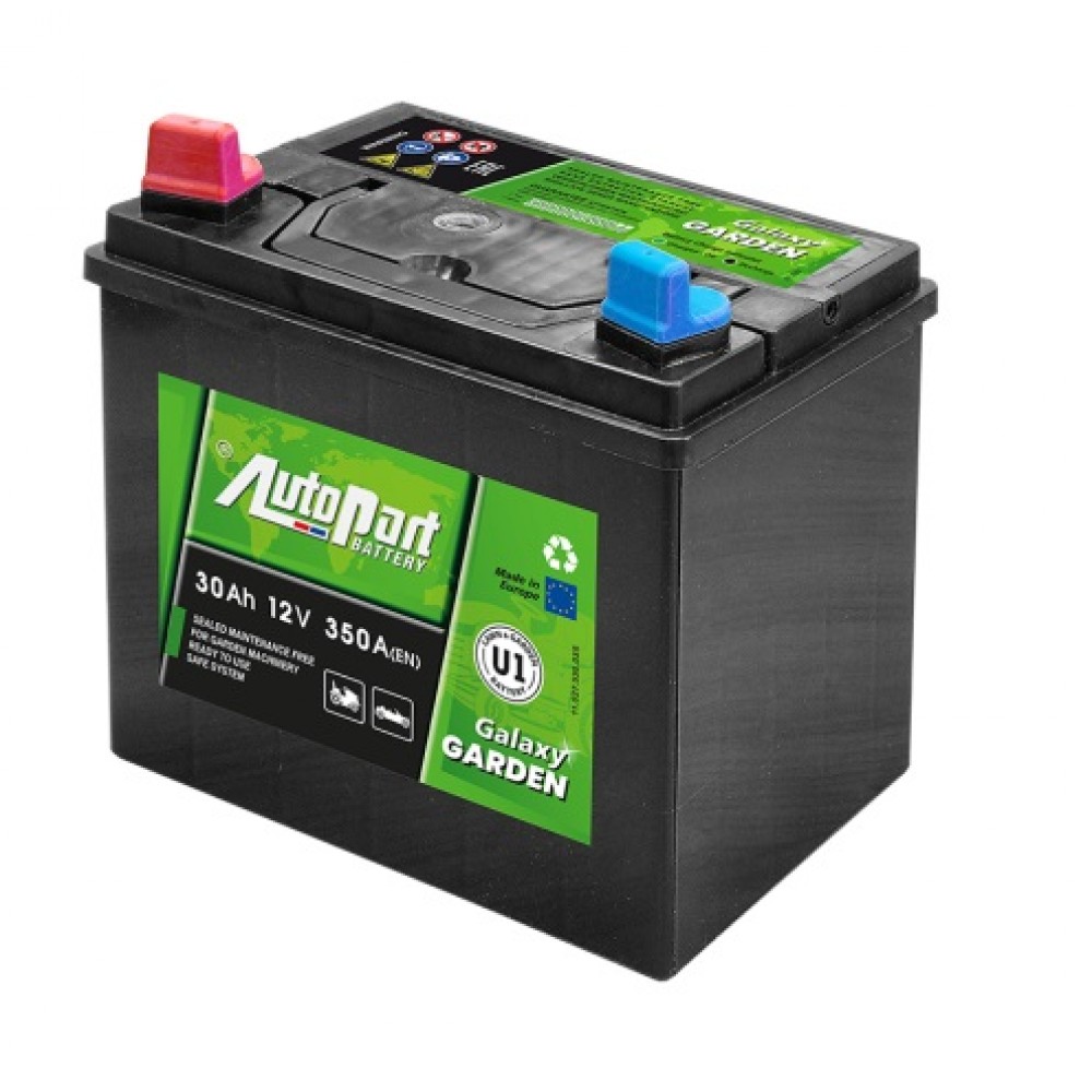 AKUMULIATORIUS AUTOPART GARDEN 30Ah/12V 530-U13 KAIRĖ