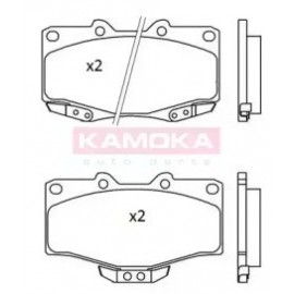 STABDŽIŲ TRINKELIŲ KOMPLEKTAS TOYOTA HILUX II 88-05,LANDCRUISER 84-07,4 RUNNER 89-96,VW TARO 89-97