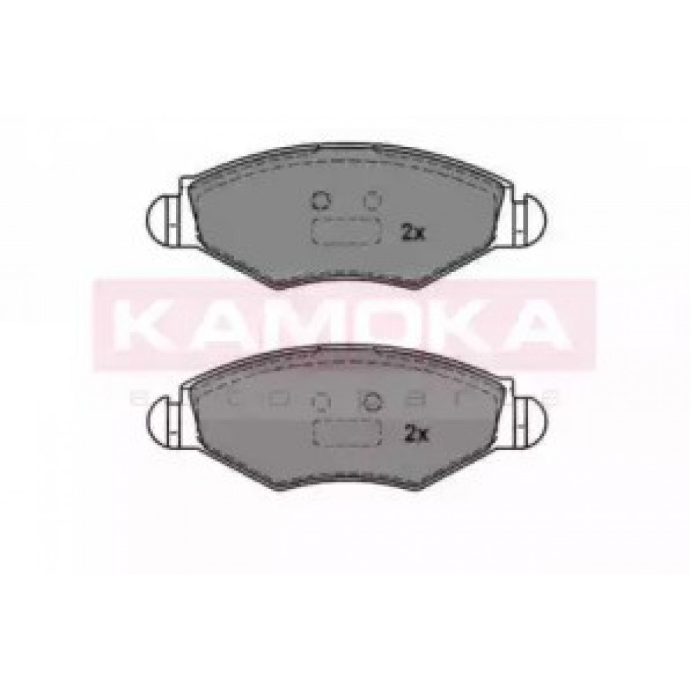 STABDŽIŲ TRINKELIŲ KOMPLEKTAS KLOCKI HAMULC. PEUGEOT 206 1,4-1,9D  00-