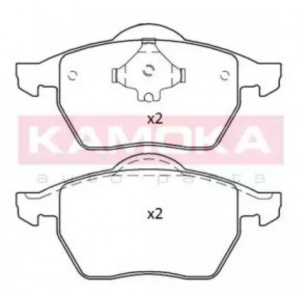 STABDŽIŲ TRINKELIŲ KOMPLEKTAS AUDI A3 96-06, SEAT LEON 99-06, TOLEDO II 99-06, SKODA OCTAVIA 96-10, VW GOLF III/IV 91-, PASSAT 91-