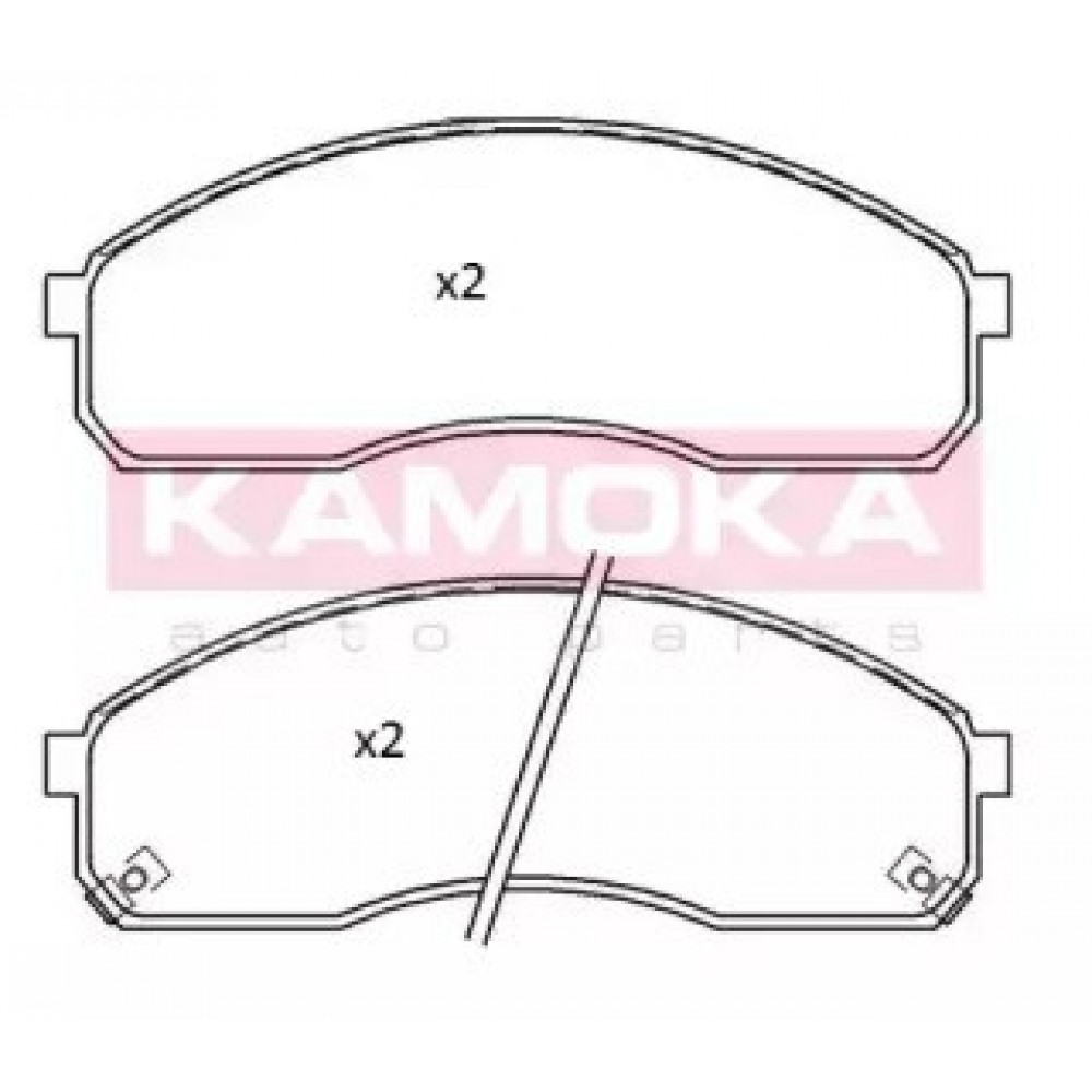 STABDŽIŲ TRINKELIŲ KOMPLEKTAS KIA CARNIVAL II 01-06, PREGIO 95-06