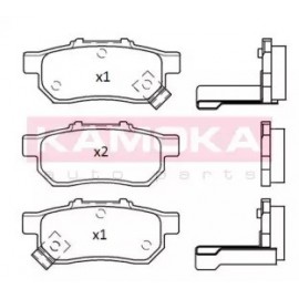 STABDŽIŲ TRINKELIŲ KOMPLEKTAS HONDA ACCORD,CIVIC,ROVER GALAS