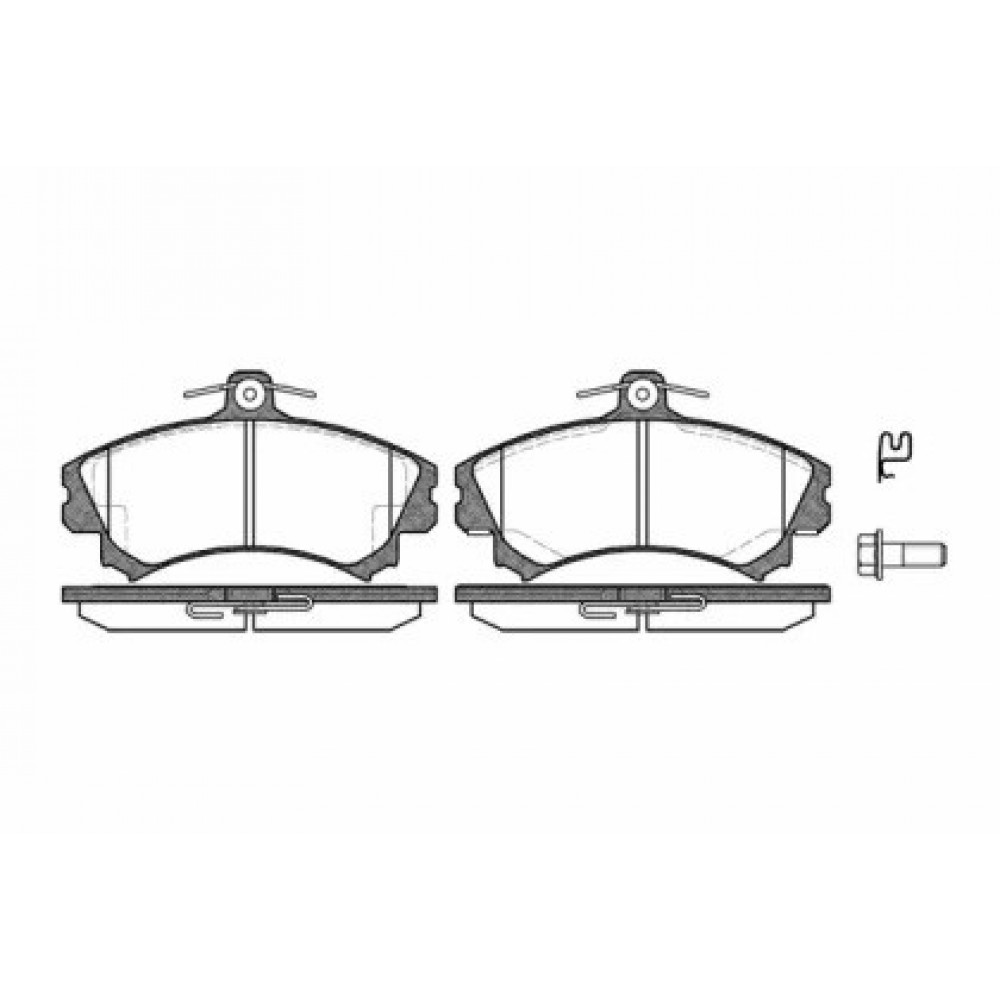 STABDŽIŲ TRINKELIŲ KOMPLEKTAS MITSUBISHI CARISMA,VOLVO S40,V40,SMART FORFOUR 1.1-2.0 05.95-06.12