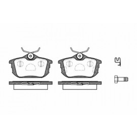 Stabdžių trinkelių komplektas VOLVO S/V40 95-