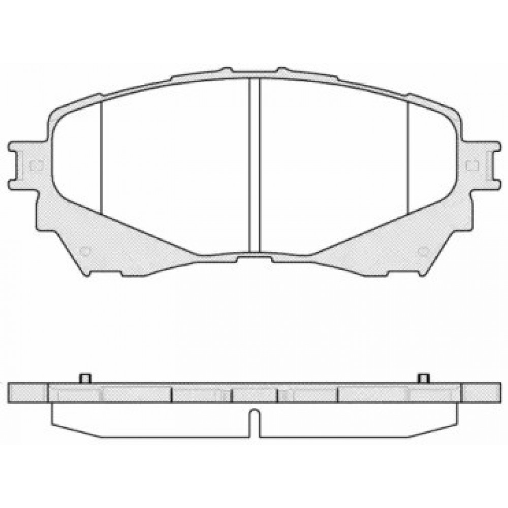 Stabdžių trinkelių komplektas MAZDA 6 12-