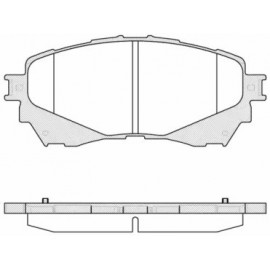 Stabdžių trinkelių komplektas MAZDA 6 12-