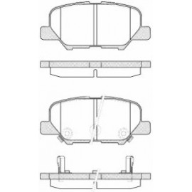 STABDŽIŲ TRINKELIŲ KOMPLEKTAS MITSUBISHI ASX, OUTLANDER III; PEUGEOT 4008 1.6-3.0 02.10-MITSUBISHI ASX, OUTLANDER III; PEUGEOT 4008 1.6-3.0 02.10-/CITROEN C4 AIRCROSS