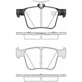 STABDŽIŲ TRINKELIŲ KOMPLEKTAS AUDI A3,VW GOLF VII 1.0-2.0D 04.12-