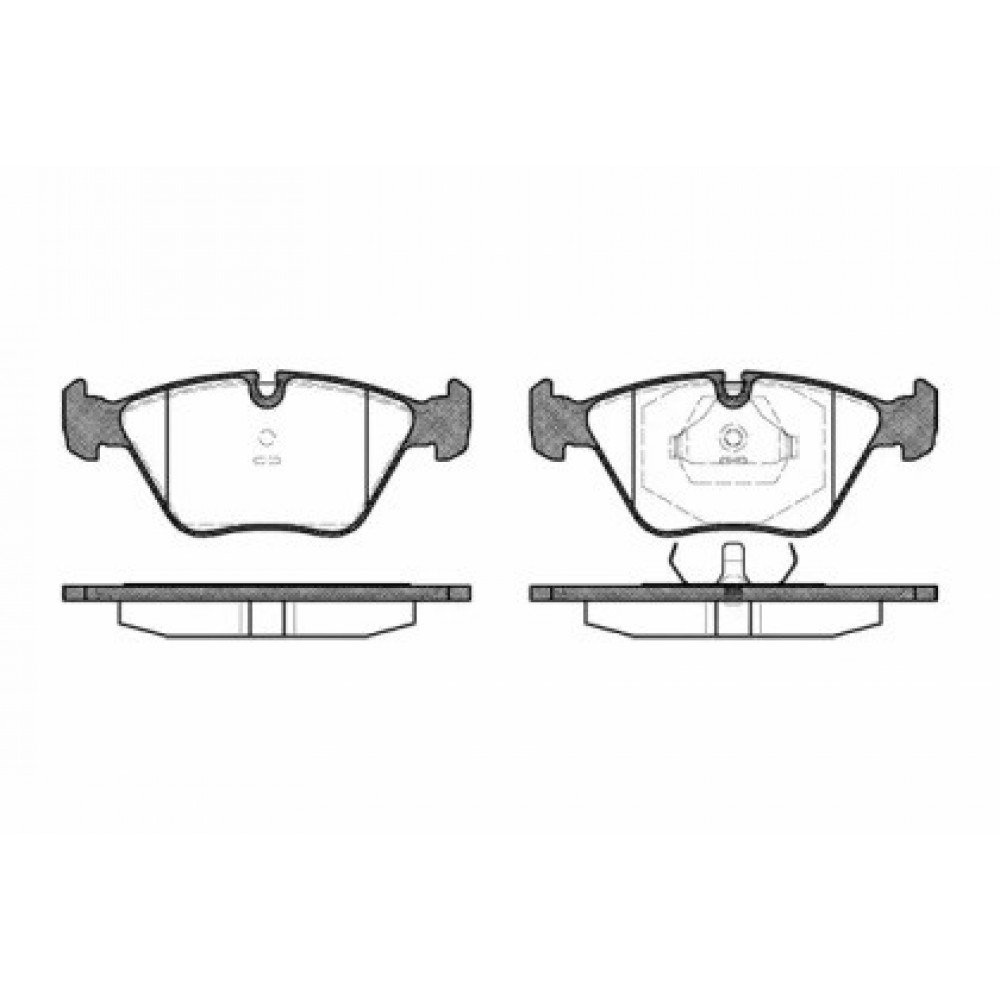 STABDŽIŲ TRINKELIŲ KOMPLEKTAS BMW 3 (E46), X3 (E83), Z4 (E85) 2.0-4.6 10.99-12.11