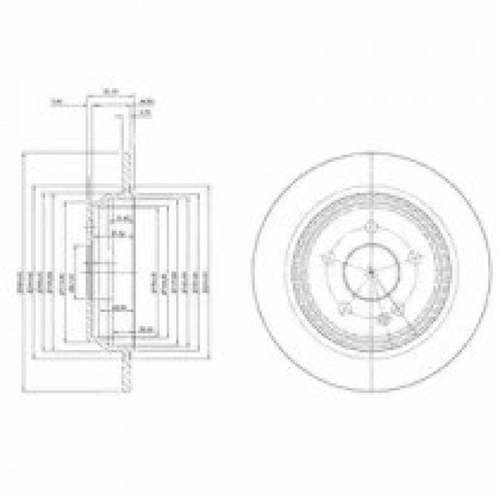 STABDŽIŲ DISKAS DB VITO 03- 296X10