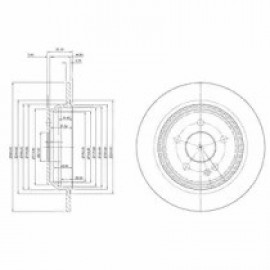 STABDŽIŲ DISKAS DB VITO 03- 296X10