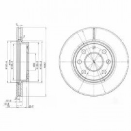 STABDŽIŲ DISKAS OPEL CORSA C 02- 240X20