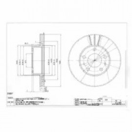 STABDŽIŲ DISKAS FIAT DUCATO 94-/06- 280X24 10 14 15