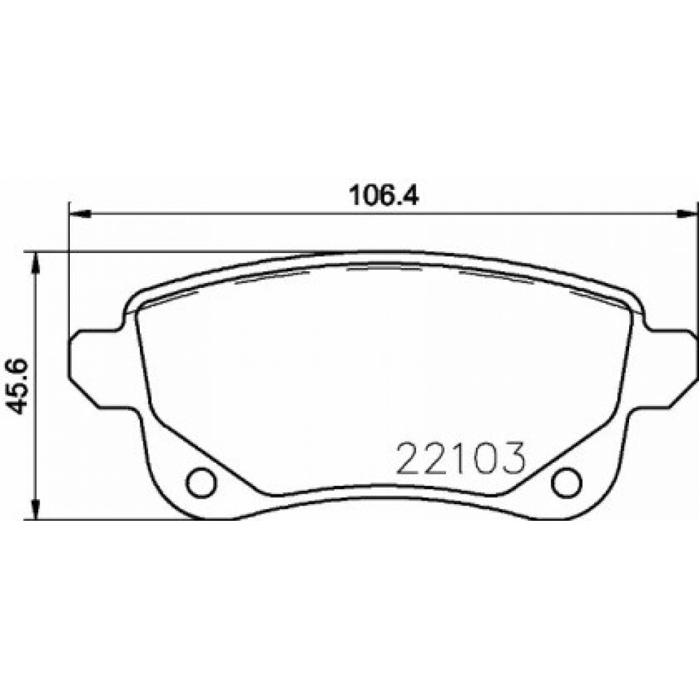 STABDŽIŲ TRINKELIŲ KOMPLEKTAS RENAULT ESPACE/MEGANE/TALISMAN 1,2-1,6 15-