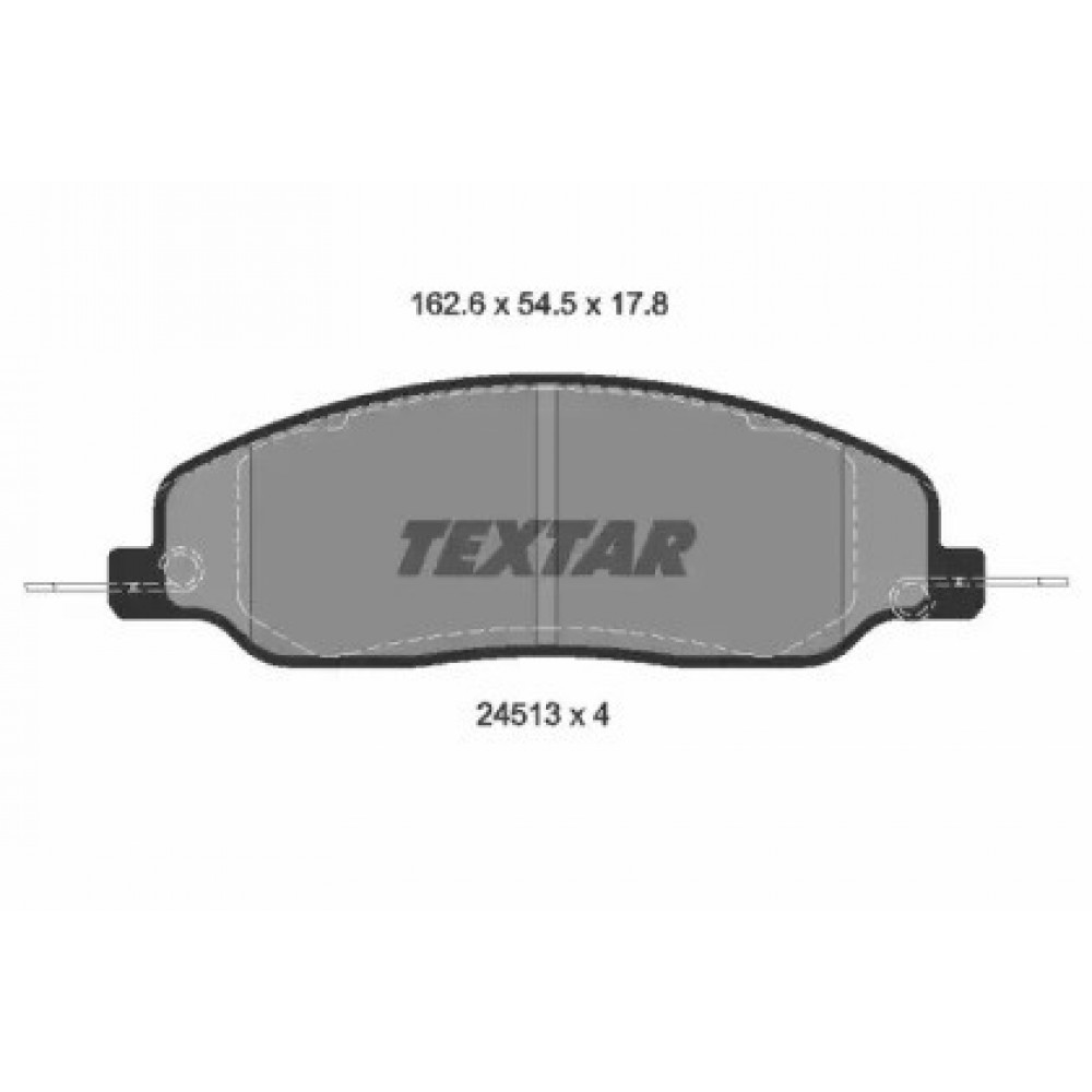 STABDŽIŲ TRINKELIŲ KOMPLEKTAS FORD MUSTANG USA 05- PRIEKIS