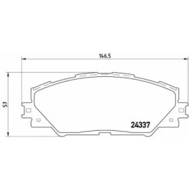 STABDŽIŲ TRINKELIŲ KOMPLEKTAS TOYOTA RAV 4 06-/AURIS 07-