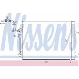 RADIATORIUS AC FORD KUGA II, TOURNEO CONNECT, TRANSIT CONNECT 1.5D/1.6/2.0D 03.13-